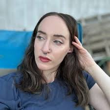 16g Titanium Internal Thread Horseshoe Septum Anodized Ice Blue in Photo  *choose Diameter & Anodized Finish Color*