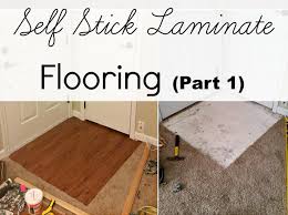 It features aquashield water damage protection that assists with maintenance and increases its longevity. Diy Install Self Stick Laminate Flooring Eieihome