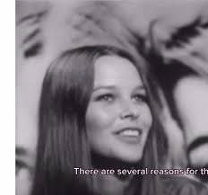 Michelle and John Phillips being interviewed