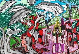 One of the characteristics distinguishing the huni kuin from other humans is the name transmission system. Iba Huni Kuin Isaias Sales Pipa Prize