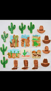 Arizona Themed Sugar Cookies Western Themed Sonoran Desert Grand Canyon Devils Bridge Sedona Cactus Boots Cowboy H Sugar Cookies Cookie Gifts Cookies
