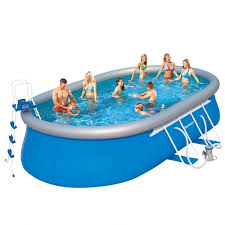 Bassejn Karkasnyj Oval Fast Set Ovalnyj 610 366 122 Sm 4 Aksessuara Bestway 56119 Kupit Optom I V Roznicu Bassejn Batut Magaziny