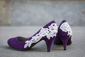 Have A Crush On The 20 Amazing Purple Wedding Shoes Chaussure Mariage Talon Mariage Chaussures Violettes