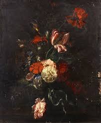 Check spelling or type a new query. Ruysch Rachel Roses Carnations A Parrot Tulip And Other Flowers In A Glass Vase On A Wooden Ledge Mutualart