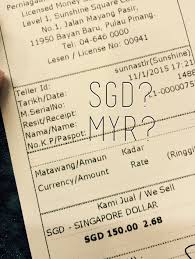 Sgd deposits are insured up to s$75k by sdic. Malaysia Myr Versus Singapore Sgd Everything Under The Sun