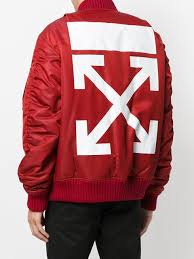 Off White Red Arrows Bomber Jacket Grailed