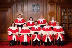 Samy khalid, at a small ceremony in the presence of the right honourable richard wagner, chief justice. The Supreme Court Of Canada Robes Make Them Look Like Santas Interestingasfuck