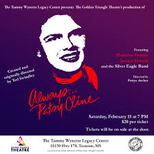 TODAY! See you there. The finest Patsy Cline tribute show