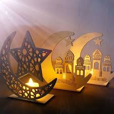 Ramadan En Bois Eid Moubarak Decoration Pour La Maison Lune Islam Mosquee Musulman Plaque En Bois Suspendu Decoration Bois Decoration Traditionnelle Decoration
