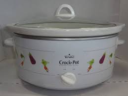 The name stuck so well that most people started calling any slow cooker made by any company a crock pot. Rival Crock Pot Slow Cooker 5070 7 Qt Oval Manual Slow Cooker Low High Warm Heat Setting Removable Oval Stoneware Pot With Dome Shape Tempered Glass Lids 11 1 2 L X 14 1 2 W