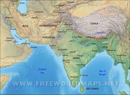 Asia Map Full Hd Image The Physical Features Of Asia South Asia Map Mount Everest World Features Canada Physical Map Qu Asia Map South Asia Map World Map Photo