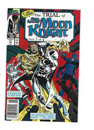 Marc Spector: Moon Knight #15 Marvel Comics 1990 Newsstand Edition, Silver  Sable | eBay