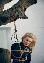 It's my Cake Day, so here's Cate Blanchett doing a bondage shoot. - Imgur