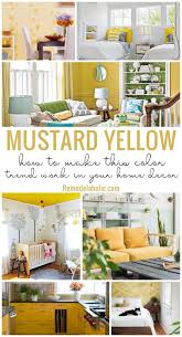 How To Make Mustard Yellow Work In Your Home Decor Decorate Homedecoration Yellow Designlovers Yellow Home Decor Yellow Walls Living Room Yellow Furniture