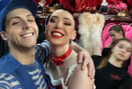 Tonight I got to watch my friends perform at the moulin rouge. It made me  realize how lucky I was to be part of it all. I got to experience an  extraordinary