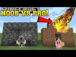 Minecraft Noob Vs Pro Super Bomb Survival Gen 3 Mini Game Youtube Mini Games Noob Popularmmos