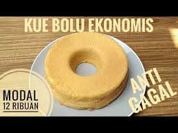 Bolu kukus merupakan salah satu kue basah khas indonesia. Resep Kue Bolu Ekonomis Anti Gagal Youtube