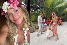 Gisele Bündchen curte férias com a família no Taiti: 'Que lugar especial'