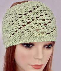 Hand Knits 2 Love Headband Bandana Headwrap Flower Lace Mint Green Multicolor Flower Four Seasons Romantic Hip Designer Fashion Hair Bead