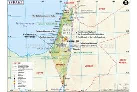 Israel Map Israel Country Map Israel