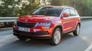 Entire chrome grill at the front done in black (inspiration of mr. Skoda Karoq Review 2021 Top Gear