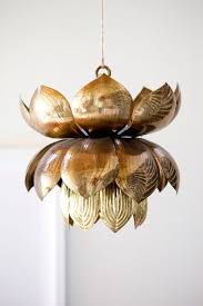Bohemian Homes Lotus Lamp Lotus Lamp Bohemian House Lamp