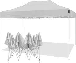 To make it easier for you, we have done some research and picked some great options in the list below. Amazon Com American Phoenix Canopy Tent 10x15 Easy Pop Up Instant Portable Event Commercial Fair Shelter Wedding Party Tent White 10x15 Garden Outdoor
