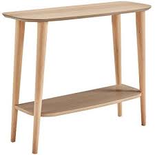 Temple Webster Frida Console Table With Shelf Reviews Console Table Wood Console Table Table