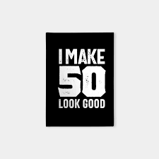 So, you have to find gifts for 50 year old man? 50 Year Old Gift 50th Birthday Gift Ideas Mens And Womens 50th Birthday Gifts Notebook Teepublic