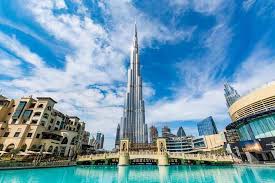 The dubai fountain in the burj khalifa (dubai tower lake), sending lots of water your way. Dubai Mall Shopping And Burj Khalifa At The Top Visit 2021