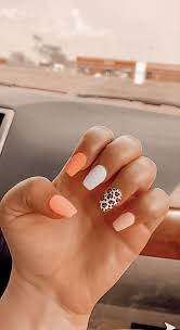 You can keep things elegantly simple by just painting your nails with pastel shades for spring. Pin By Lizzy Blair Design On Nails Acrylic Nails Coffin Short Short Acrylic Nails Fall Acrylic Nails