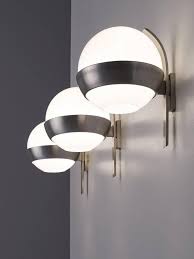 Large Set Of Italian Wall Lightst 25 In Aluminum By Lumi Milano In 2020 Wall Lights Metal Wall Light Large Wall Lighting