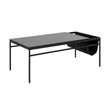 Target / furniture / living room furniture / accent furniture / magazine rack : Coffee Table Magazine Holder Canavate Black Metal Decovry Com