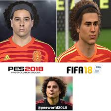 L'équipe fbref footballdatabase goalzz mondefootball (joueurs) union des associations européennes de football (joueurs) (es) as (es) base de datos del futbol argentino (de) fussballdaten (en) national football teams (en) olympedia (en) soccerbase (joueurs) (mul) soccerway (ru + uk + be. Efootball Pes On Twitter Ochoa Gk Mexico Face Pes2018 Vs Fifa18 Yosoy8a Officialpes Galvanirenan