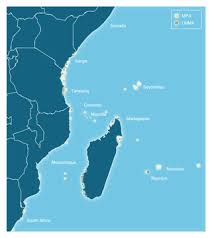 Map of members (including mainland france). Towards A Network Of Locally Managed Marine Areas Lmmas In The Western Indian Ocean