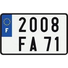 Sélectionnez prix croissant prix décroissant alphabétique nouveautés. Plaque Immatriculation Alu 210 X 130 Mm Ancien Systeme Feu Vert