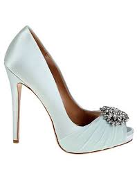 Shoes Special Occasion Pettal Satin Pumps Lord And Taylor Satin Pumps Peep Toe Shoes Blue Pumps