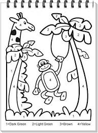 The rumble in the jungle was an historic boxing event in kinshasa, zaire (now democratic republic of the congo), on october 30, 1974. Color By Number Download Coloring Page Jungle Theme Classroom Color By Numbers Preschool Jungle