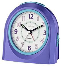 Atrium Wecker Analog Lila Ohne Ticken Mit Licht Und Snooze A921 8 Wecker Analog Wecker Kinderwecker