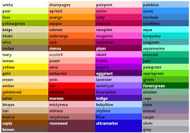 pin by lorie cha 2 on color studying in 2019 color names