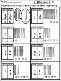 Addition, subtraction, decimals, geometry, fractions, probability, venn diagrams, time and more. Double Digit Subtraction With Regrouping Worksheets And Posters Math Subtraction Subtraction With Regrouping Worksheets 2nd Grade Math