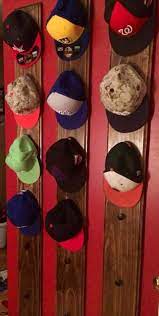 Hat Organization Diy Small Closets 58 Best Ideas Diy Hat Rack Baseball Hat Racks Hat Organization