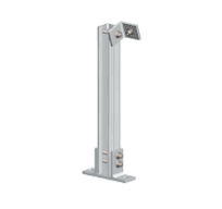 China Flat Roof Solar Tilt Mounting System Rear Leg ...