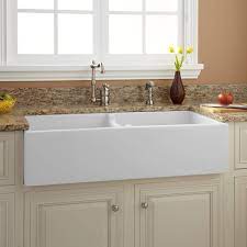 39 Risinger Double Bowl Fireclay Farmhouse Sink White Fireclay Farmhouse Sink Double Farmhouse Sink Farmhouse Sink
