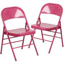 Shop with us & chat with experts about buying padded folding chairs Pink Folding Chairs You Ll Love In 2021 Wayfair