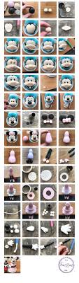 Innen styropor und außen fondant. Minnie Mouse Tutorial Frau Fon Dant