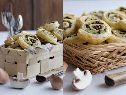 Vegane Pilz Zucchini Blatterteigschnecke Pilze Zucchini Blatterteigschnecken Lebensmittel Essen