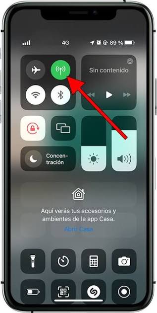 Cómo compartir internet desde Apple iPhone X