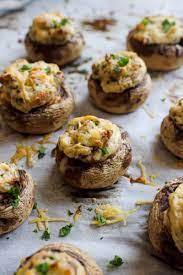 I Have A Slight Obsession With Stuffed Mushrooms They Have Become One Of My Absolute Cheese Stuffed Mushrooms Stuffed Mushrooms Cream Cheese Stuffed Mushrooms
