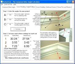 Cutting Degree Crown Molding Flat Miter Bevel And Angle Home